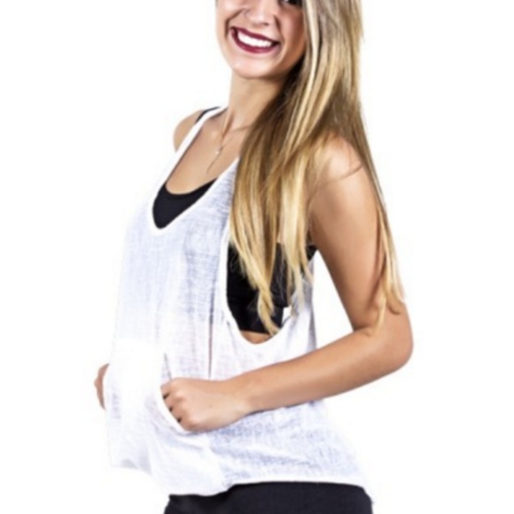 Tank Top -Transparent Racerback - Picture 3 of 3